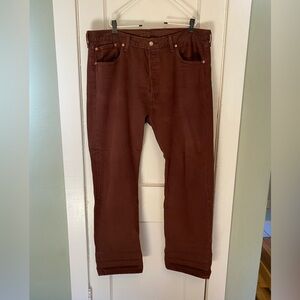 Levi’s 501 Bitter Chocolate size 38